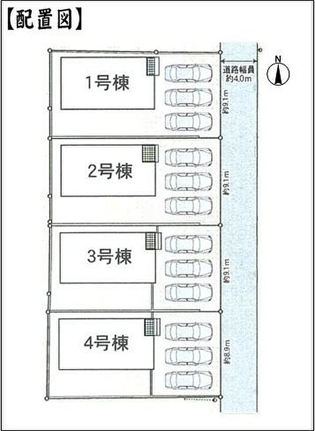 区画図(2号棟)