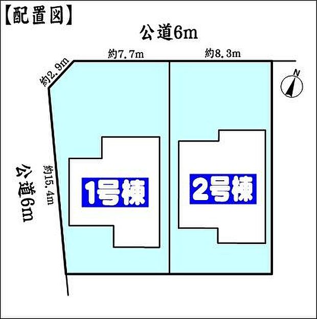 区画図（1号棟）