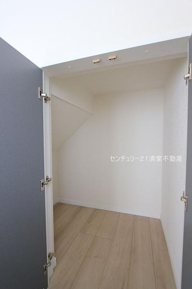 Ａ号棟：たっぷり収納のクローゼット！(2025年09月撮影)