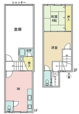 間取り 名古屋市天白区福池2丁目