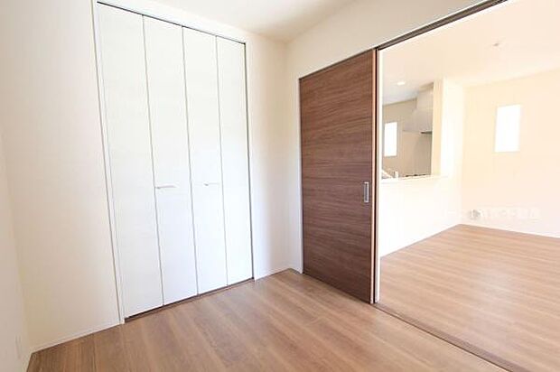 1号棟：子供部屋にも嬉しい全居室収納スペース(2025年11月撮影)