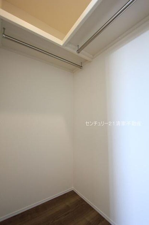 1号棟：すっきり片付くウォークインクローゼット(2025年11月撮影)