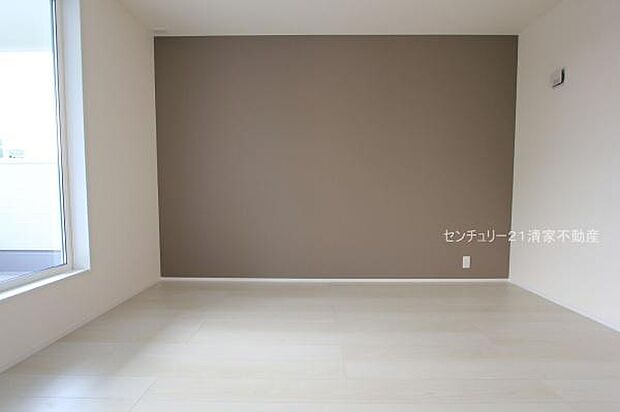 3号棟:お洒落なアクセントクロス!(2025年11月撮影)