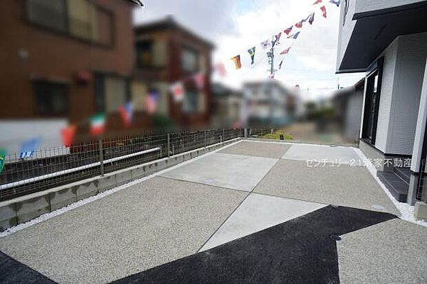 3号棟：駐車スペース2台分あり!(2026年01月撮影)