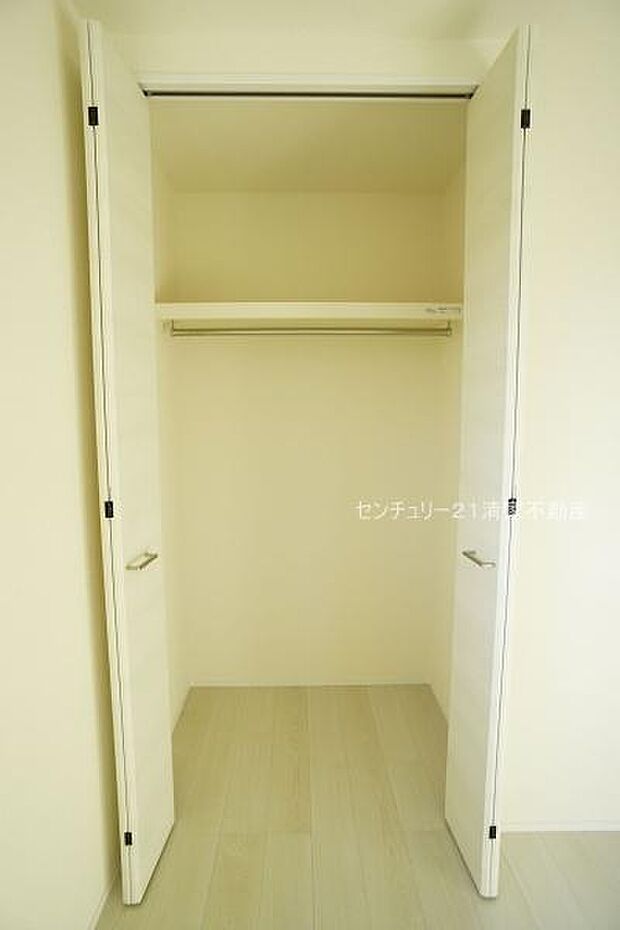 たっぷり収納のクローゼット！(2026年01月撮影)