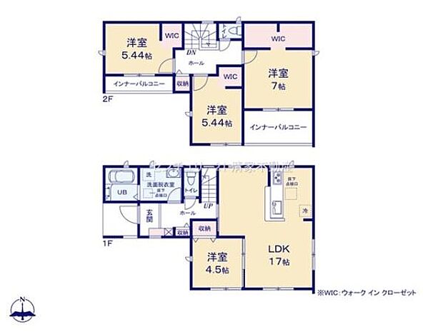 全室南向きの明るい間取りです!