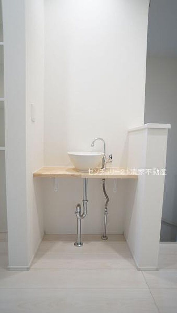 2階に洗面付き(2025年11月撮影)