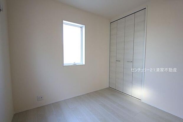 1号棟：子供部屋にも嬉しい全居室収納スペース(2025年12月撮影)