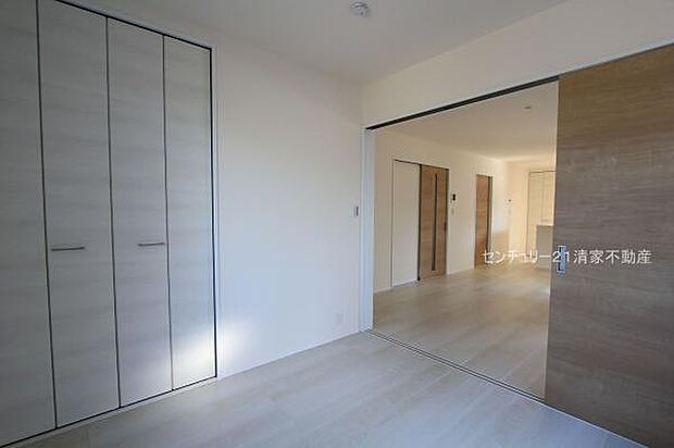 1号棟：季節物もすっきり収納できるクローゼット！(2025年12月撮影)