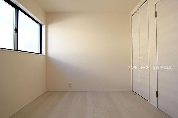 3号棟：子供部屋にも嬉しい全居室収納スペース(2025年12月撮影)