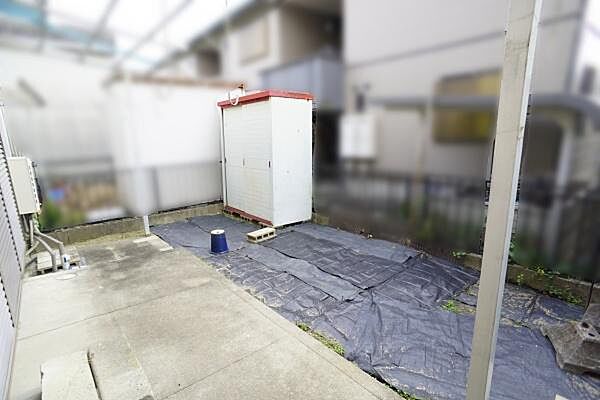 建物の南側