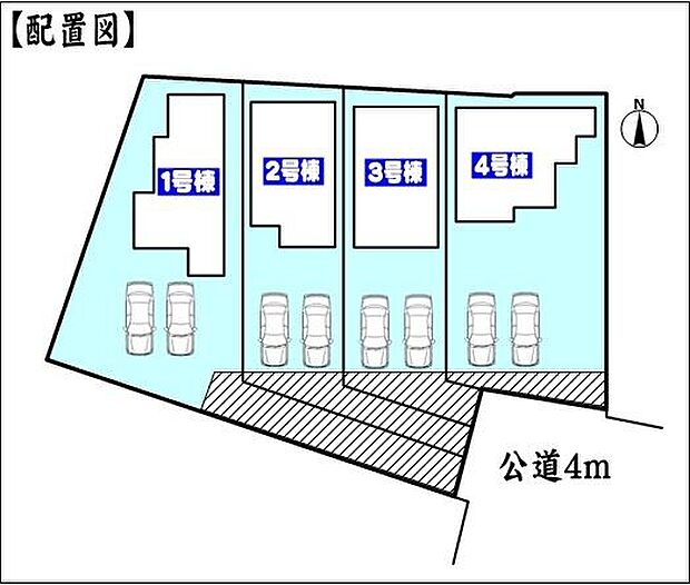 区画図（2号棟）