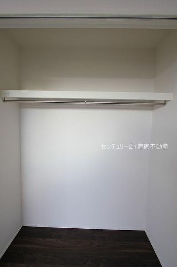 4号棟：たっぷり収納のクローゼット！(2025年12月撮影)