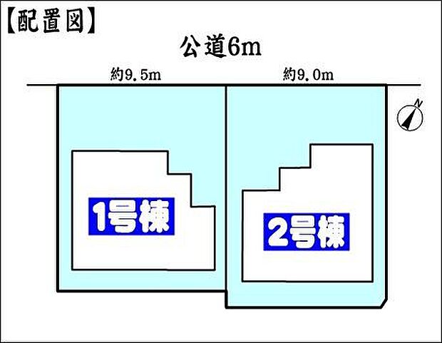 区画図（2号棟）