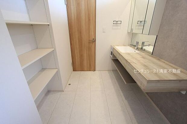 可動棚のある洗面室！(2026年02月撮影)