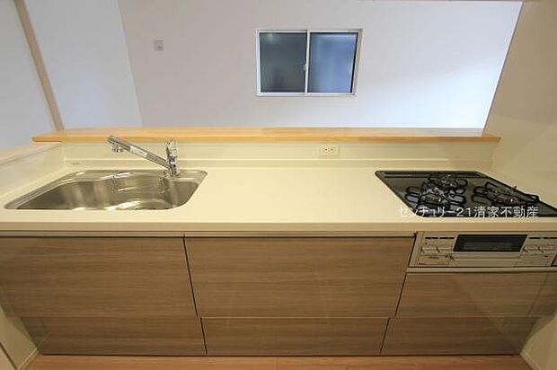 2号棟：シンプルで使いやすいキッチンです(2026年01月撮影)