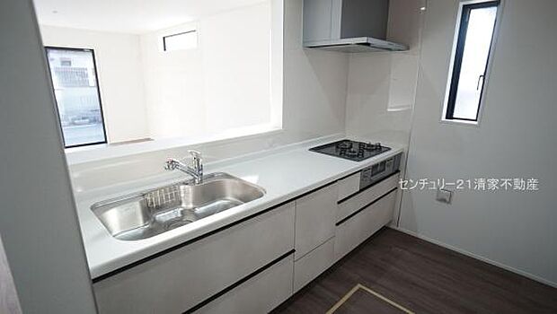 3号棟：シンプルで使いやすいキッチンです(2026年01月撮影)