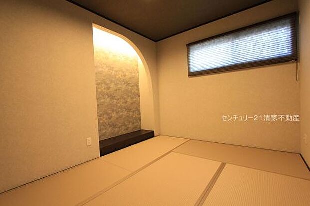 1号棟：独立した和室は来客用にも便利！(2026年02月撮影)