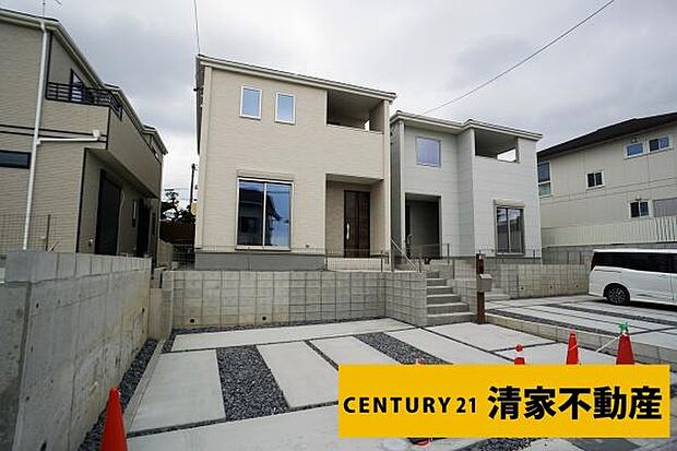 2号棟：駐車スペース2台分あり!(2026年02月撮影)