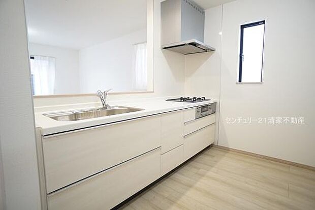 C号棟:リビングを見通せるカウンターキッチン!(2026年03月撮影)