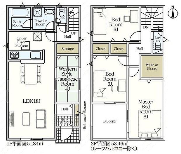 全居室収納あり！収納豊富な間取りです！