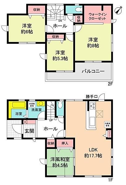 間取り：323000444317