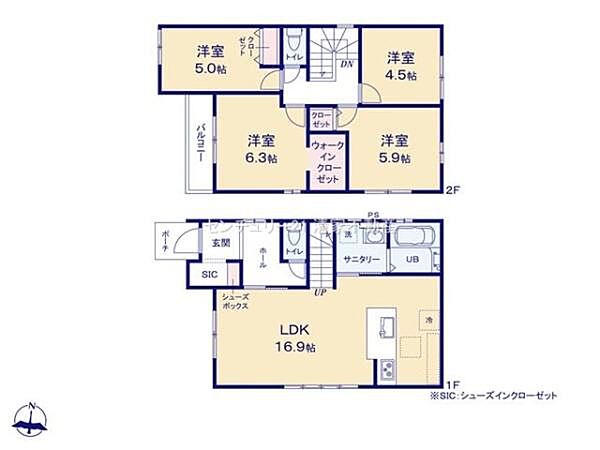 間取り：323000449896