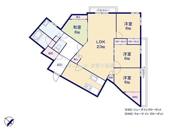 間取り：323000453154