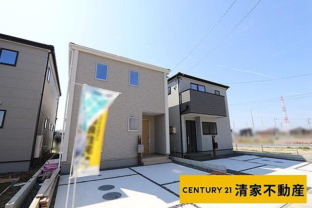 2号棟：駐車スペース2台分あり!(2026年04月撮影)