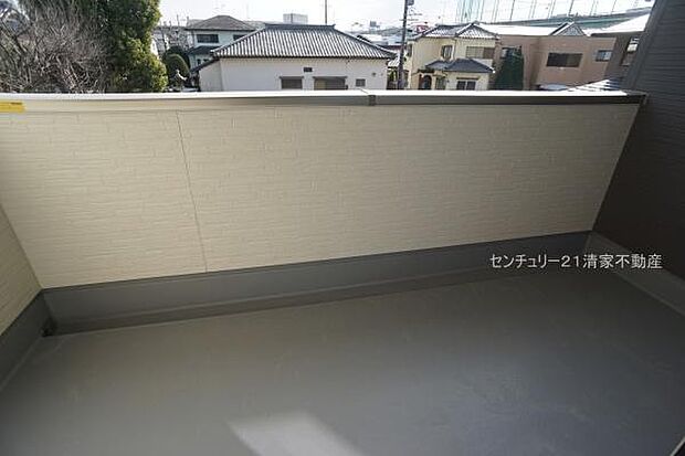 広々バルコニーでお洗濯ラクラク(2026年02月撮影)