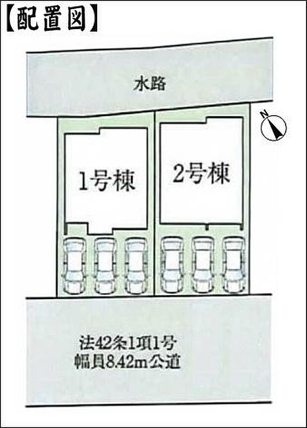 区画図（1号棟）