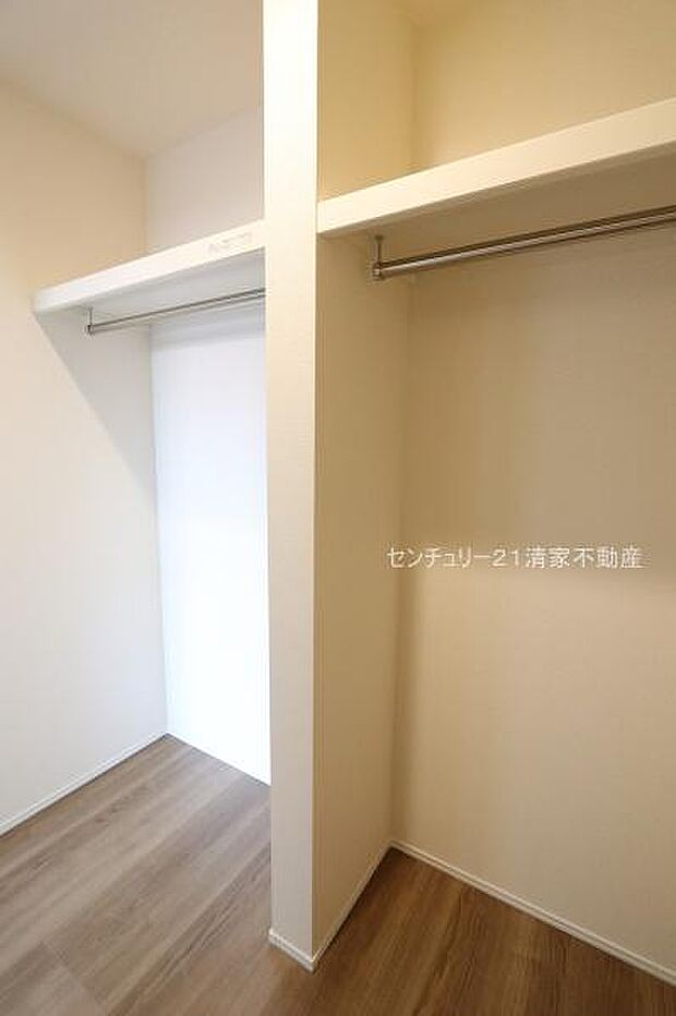 3号棟：すっきり片付くウォークインクローゼット(2026年05月撮影)