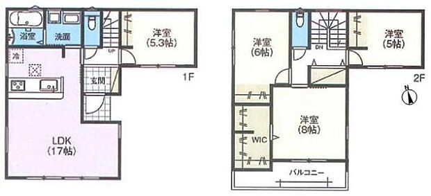 全居室収納あり！収納豊富な間取りです！