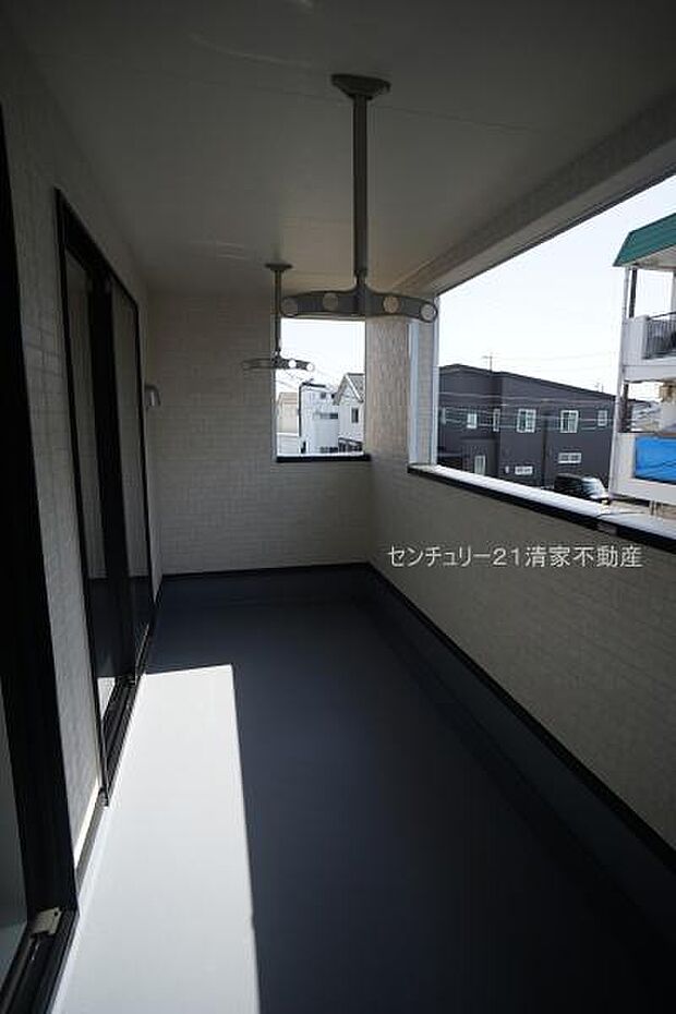 3号棟:広々インナーバルコニーあり!(2026年03月撮影)