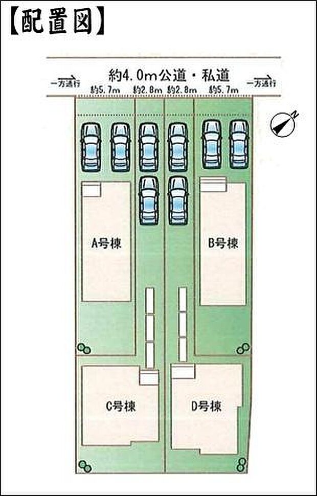 区画図（Ａ棟）