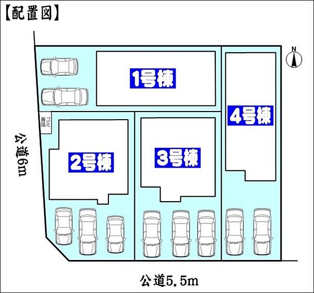 区画図（4号棟）