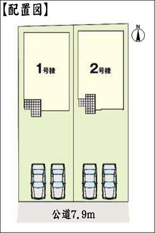 区画図（2号棟）