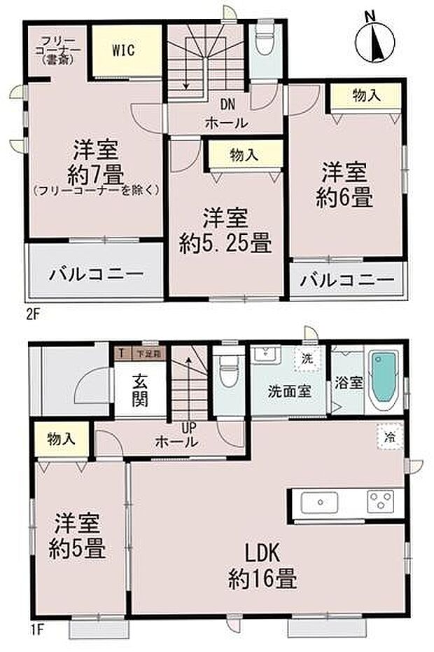 全室南向きの明るい間取りです！