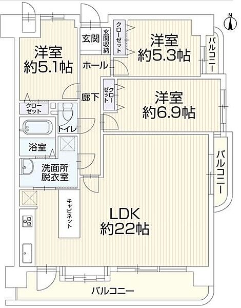 間取り：323000495993