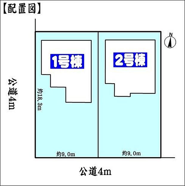 区画図(2号棟)