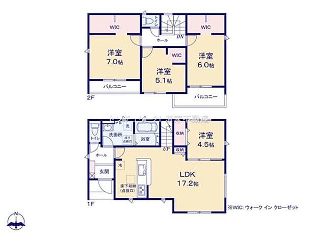全室南向きの明るい間取りです!