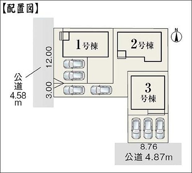区画図（2号棟）
