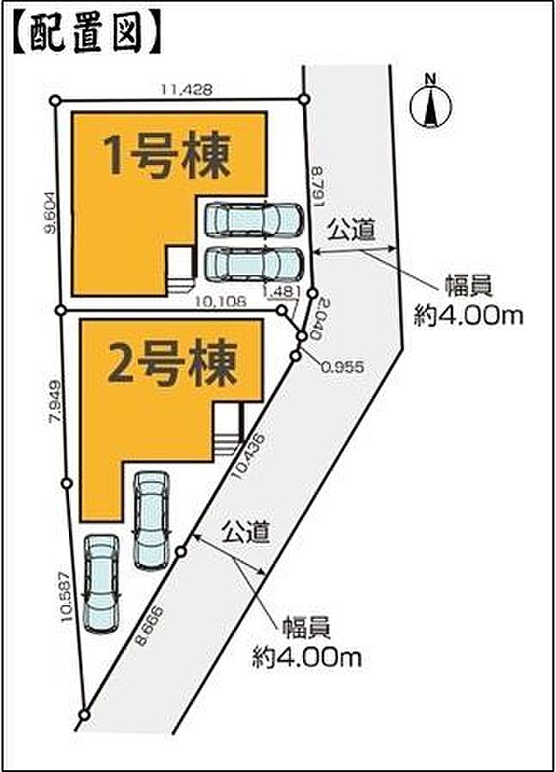 区画図（1号棟）
