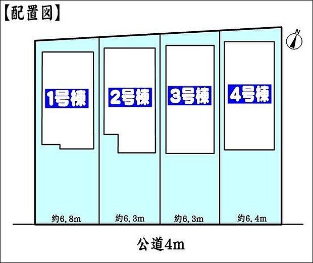 区画図（1号棟）