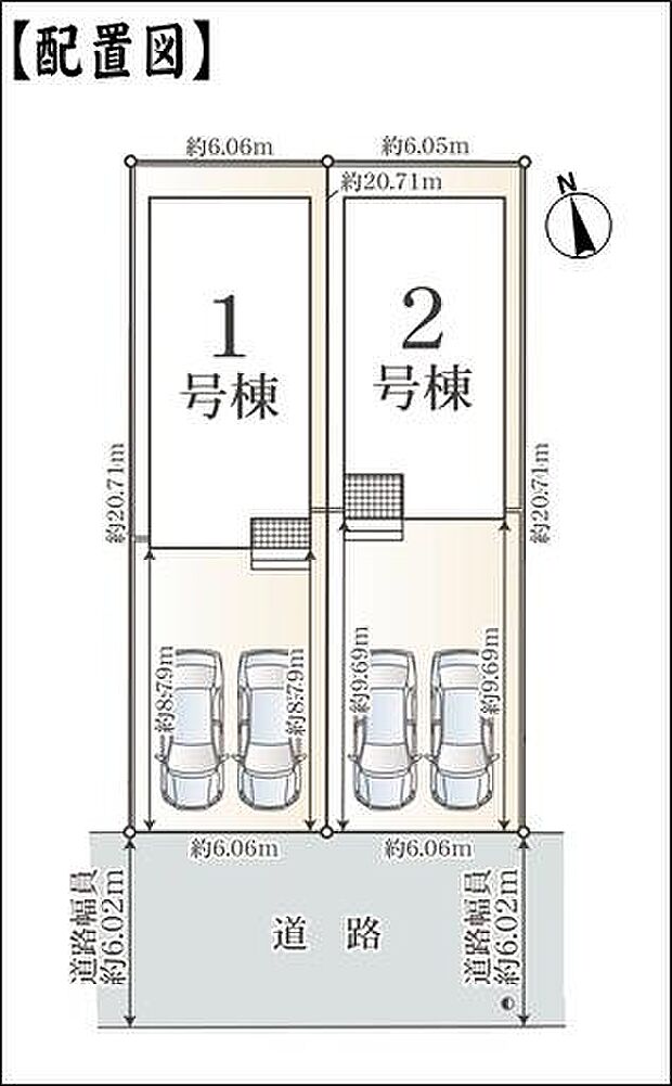 区画図（1号棟）