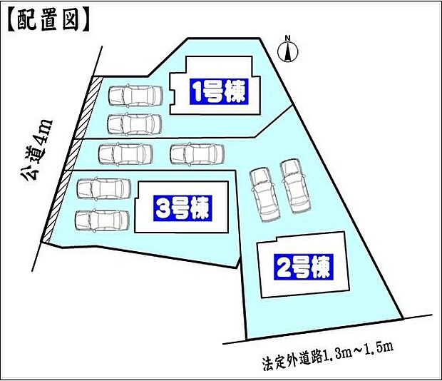 区画図(3号棟)