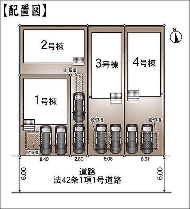 区画図(3号棟)