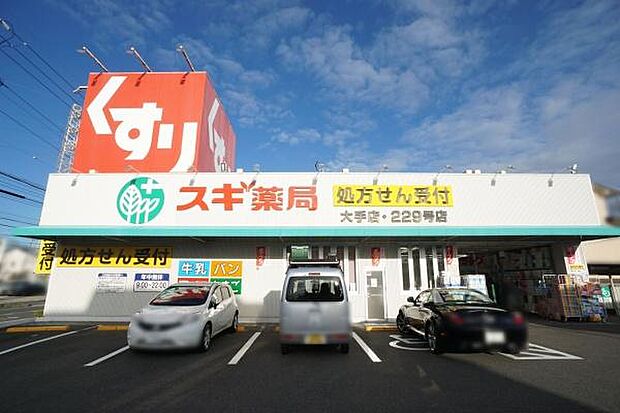 スギドラッグ大手店まで974m、スギドラッグ大手店まで974m(徒歩約13分)