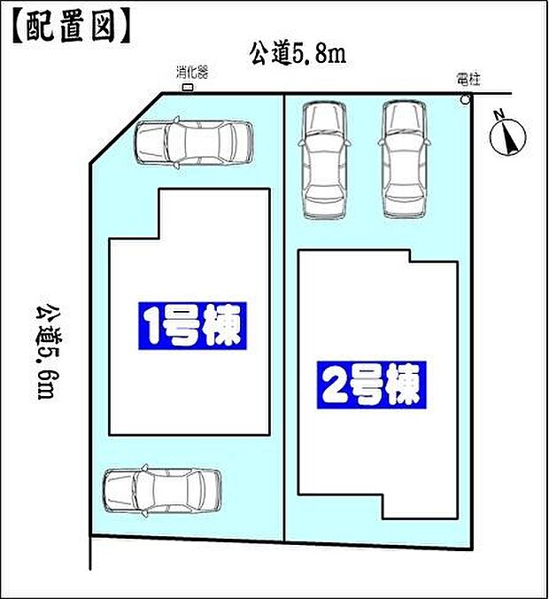 区画図(2号棟)