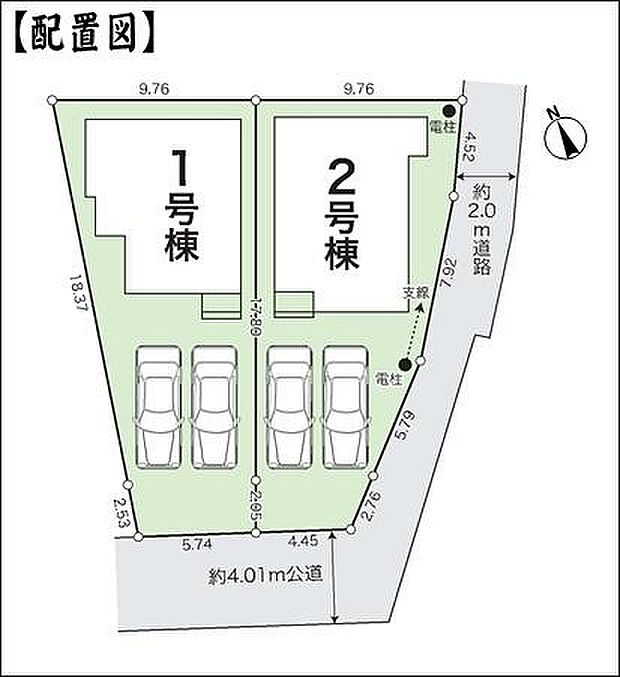 区画図(1号棟)